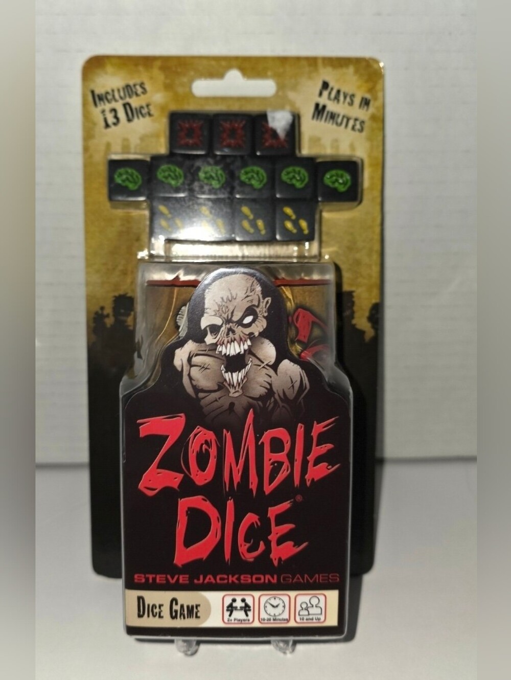 ZOMBIE DICE GAME Press Your Luck Steve Jackson Games SJG 131313